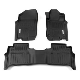 DEEP DISH CAR MATS FOR NISSAN NAVARA DUAL CAB (D23) 2021+