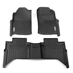 DEEP DISH CAR MATS FOR TOYOTA HILUX DUAL CAB MANUAL 2015+