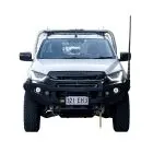 TJM VENTURER BULL BAR BLACK STEEL