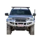 TJM VENTURER BULL BAR BLACK STEEL