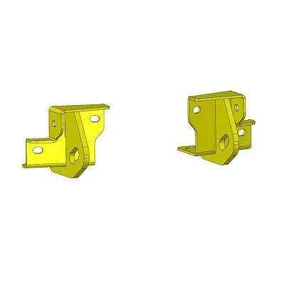 TJM RECOVERY POINTS YELLOW STEEL