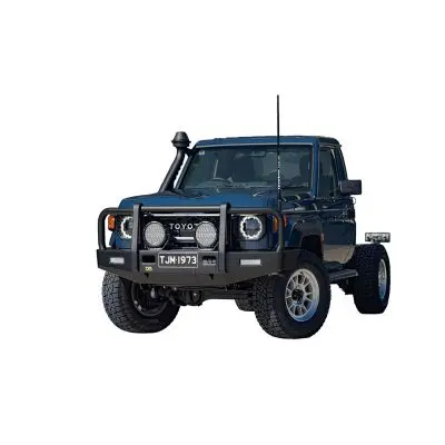 TJM TRADESMAN BULL BAR BLACK STEEL