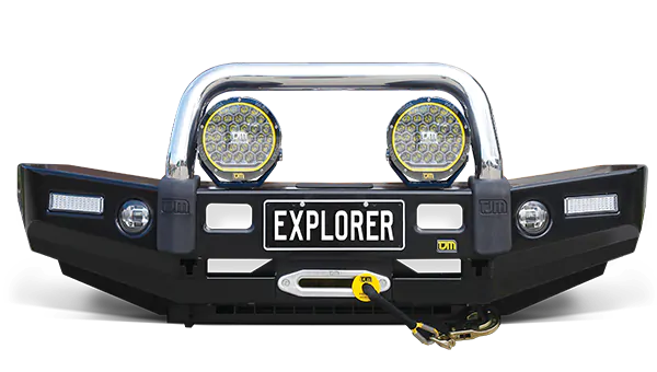 Explorer Bull Bar, front bull bar, winch bull bar