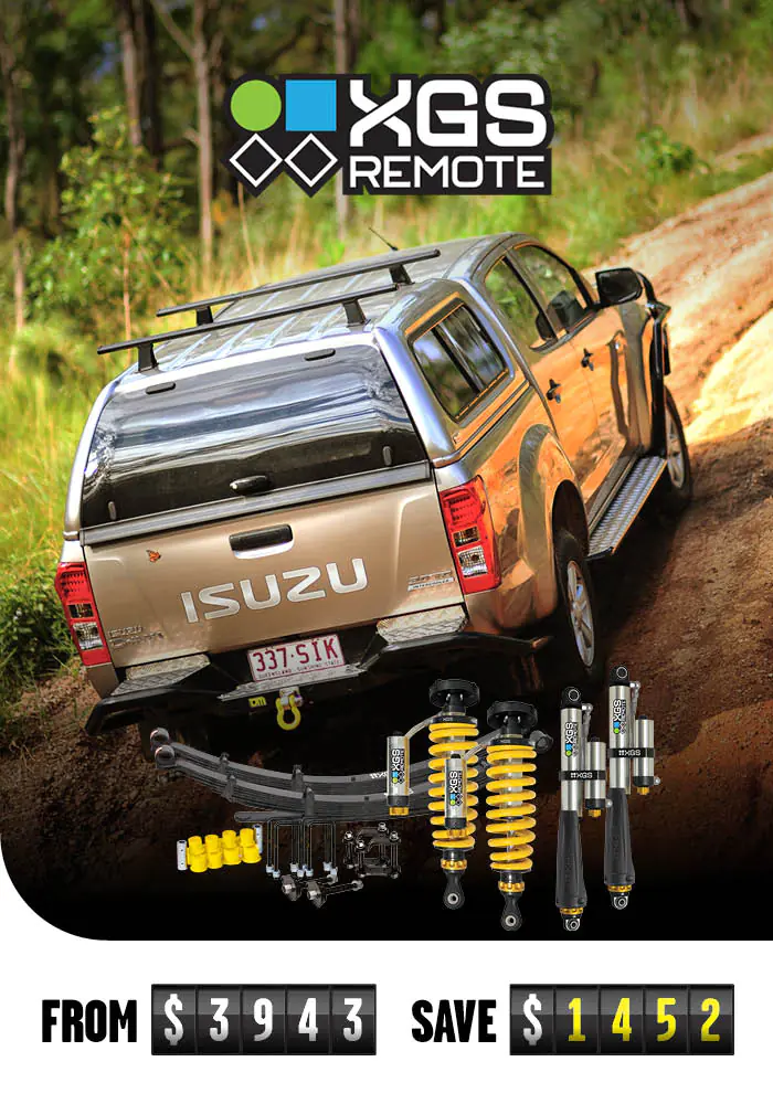 XGS REMOTE SUSPENSION KIT TO SUIT ISUZU D-MAX 2012+