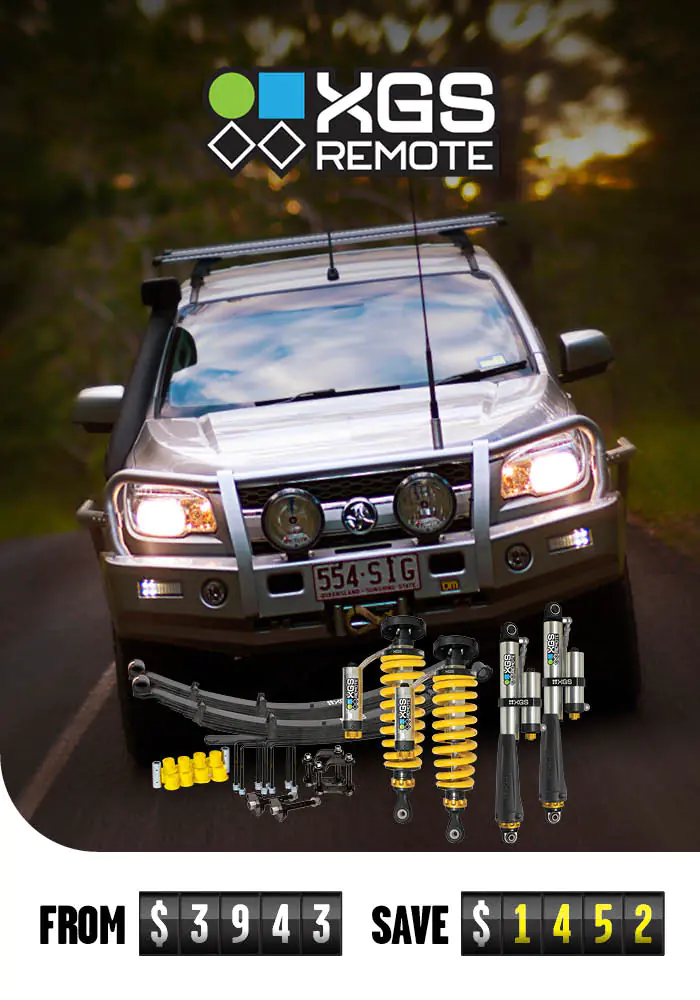 XGS REMOTE SUSPENSION KIT TO SUIT HOLDEN COLORADO 2012+
