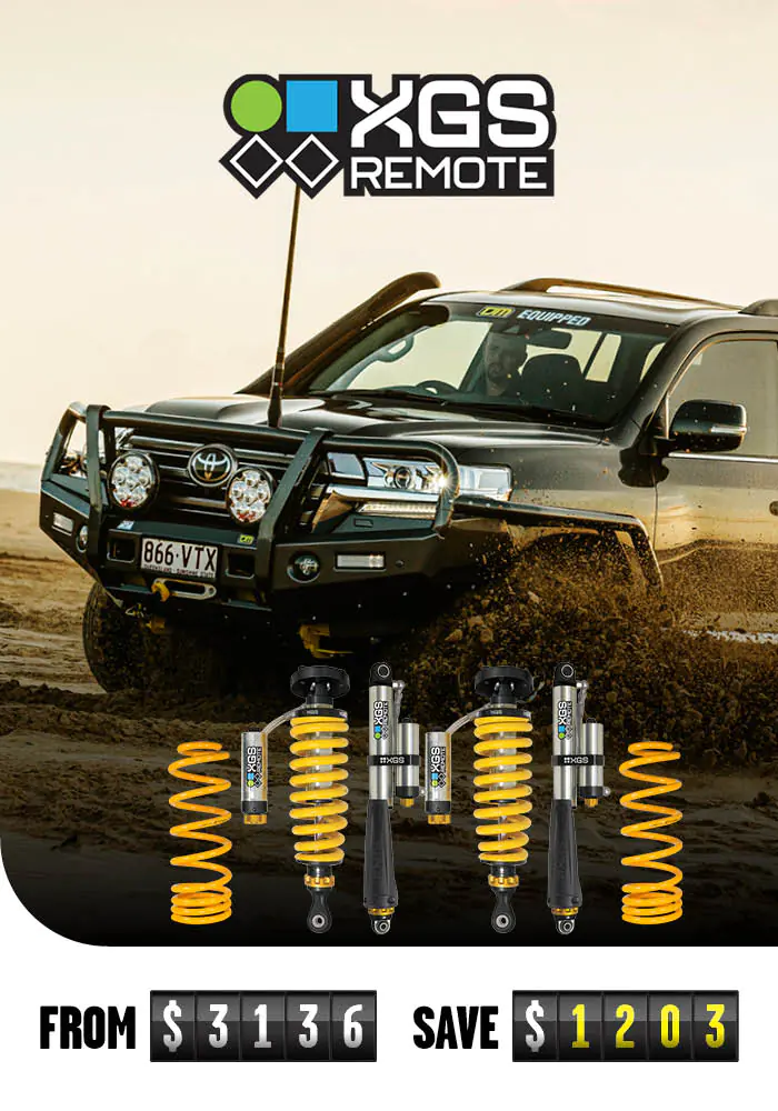 XGS REMOTE SUSPENSION KIT TO SUIT TOYOTA LC200