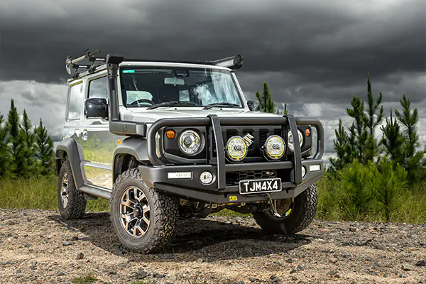 Suzuki Jimny accessories, Lift Kit, Snorkel, Bull Bar